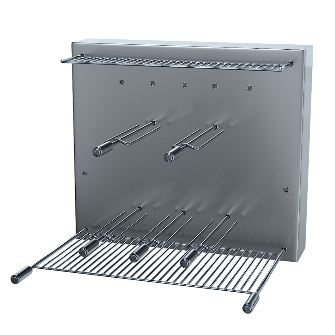 Linha Premium ThermoGrill — Churrasqueira de alta tecnologia com espetos rotativos